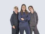 HRM Premium Hoody aus Baumwolle-Polyester für Kinder, Black 3XL (158/13-14), HRM2005 – Bild 1