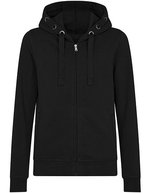 HRM Premium Kapuzenjacke mit Taschen für Kinder – Black