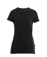 HRM Luxury Rundhals T-Shirt Bio-Baumwolle für Damen – Black