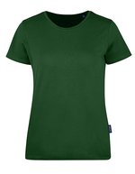 HRM Luxury Rundhals T-Shirt Bio-Baumwolle für Damen – Bottle Green