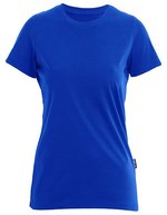 HRM Luxury Rundhals T-Shirt Bio-Baumwolle für Damen, Black XS, HRM201 – Blu reale