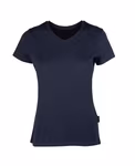 HRM Luxurious V-Neck T-Shirt, Organic Cotton, Black XS, HRM202 – image 3