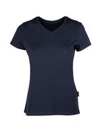 HRM Luxuriöses V-Ausschnitt T-Shirt, Bio-Baumwolle, Black XS, HRM202 – Bild 3