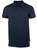 HRM Heavy Stretch Polo mit 3-Knopfleiste für Herren – Navy