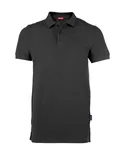 HRM Performance Polo aus Doppel-Piqué für Herren, Dark Grey 5XL, HRM303 – Bild 3