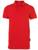 HRM Performance Polo aus Doppel-Piqué für Herren, Dark Grey 5XL, HRM303 – Rosso
