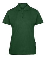 HRM Heavy Polo aus Baumwolle für Damen – Bottle Green