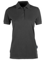 HRM Heavy Polo aus Baumwolle für Damen – Dark Grey