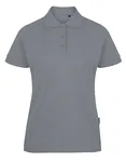 HRM Heavy Polo aus Baumwolle für Damen, Bordeaux S, HRM401 – Stone
