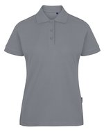 HRM Heavy Polo aus Baumwolle für Damen, Bordeaux S, HRM401 – Stone