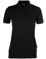 HRM Heavy Performance Polo aus Doppel-Piqué für Damen, Black XS, HRM403 – Bild 2