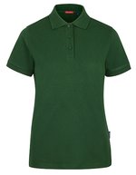 HRM Heavy Performance Polo aus Doppel-Piqué für Damen, Black XS, HRM403 – Bottle Green