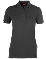 HRM Heavy Performance Polo aus Doppel-Piqué für Damen, Black XS, HRM403 – Dark Grey