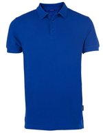 HRM Poloshirt aus 100% Baumwolle für Herren, Black M, HRM501 – Royal Blue