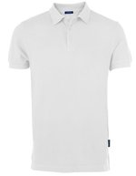 HRM Poloshirt aus 100% Baumwolle für Herren, Black M, HRM501 – White