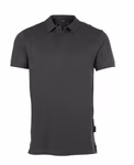 HRM Luxury Stretch Polo with Collar Detail for Men, Black XXL, HRM502 – image 3