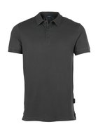 HRM Luxury Stretch Polo mit Kragenlösung für Herren, Black XXL, HRM502 – Bild 3
