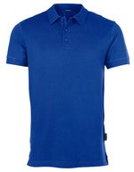 HRM Luxury Stretch Polo mit Kragenlösung für Herren, Black XXL, HRM502 – Royal Blue
