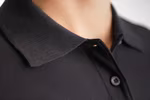 HRM Polo made of Fine-Mesh Piqué for Women, White XL, HRM601 – image 5
