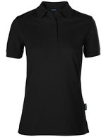 HRM Polo aus feinmaschigem Piqué für Damen, White XL, HRM601 – Bild 2