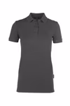 HRM Luxus Piqué Poloshirt mit Seitenschlitzen, Dark Grey XL, HRM602 – Bild 3