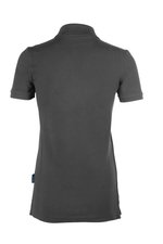 HRM Luxus Piqué Poloshirt mit Seitenschlitzen, Dark Grey XL, HRM602 – Bild 4