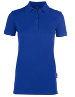 HRM Luxus Piqué Poloshirt mit Seitenschlitzen – Royal Blue