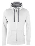homme Veste a capuche Basic Heavy – Blanc casse