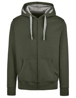 homme Veste a capuche Basic Heavy – Olive