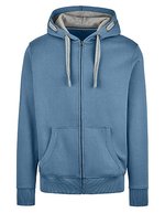 homme Veste a capuche Basic Heavy – Bleu ciel