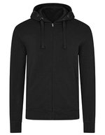 HRM Premium Kapuzenjacke mit Antipilling für Herren – Black