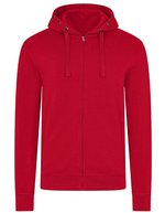 HRM Premium Kapuzenjacke mit Antipilling für Herren – Red
