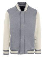 HRM College Jacke mit Kontrastärmeln für Herren – Stone/Off White