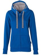 HRM Women´s Hooded Jacket Denim 4XL (HRM801), HRM801 – Bleu royal