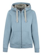 HRM Women´s Hooded Jacket Denim 4XL (HRM801), HRM801 – Bleu ciel