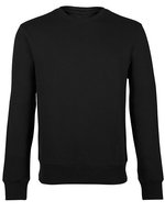 HRM Robustes Sweatshirt mit Regular Fit – Black