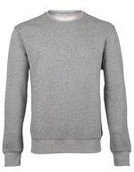 HRM Robustes Sweatshirt mit Regular Fit – Grey Melange