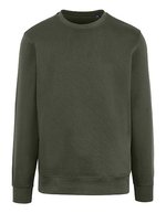 HRM Robustes Sweatshirt mit Regular Fit, Bottle Green XL, HRM902 – Olive