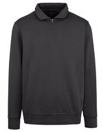 HRM Premium Zip-Sweatshirt mit Taschenfunktion, Black L, HRM904 – Grigio scuro