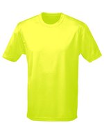 Just Cool Sportliches Kurzarm-T-Shirt mit UV-Schutz, Purple L, JC001 – Electrique Jaune
