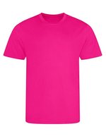 Just Cool Sportliches Kurzarm-T-Shirt mit UV-Schutz, Purple L, JC001 – Hyper Rose