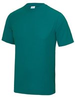 Just Cool Sportliches Kurzarm-T-Shirt mit UV-Schutz, Purple L, JC001 – Jade
