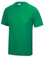 Just Cool Sportliches Kurzarm-T-Shirt mit UV-Schutz, Purple L, JC001 – Vert kelly