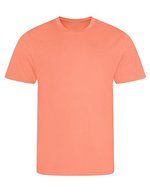 Just Cool Sportliches Kurzarm-T-Shirt mit UV-Schutz, Purple L, JC001 – Peche Sorbet