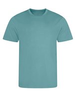Just Cool Sportliches Kurzarm-T-Shirt mit UV-Schutz, Purple L, JC001 – Seafoam
