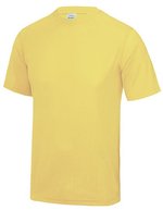 Just Cool Sportliches Kurzarm-T-Shirt mit UV-Schutz, Purple L, JC001 – Sherbet Citron