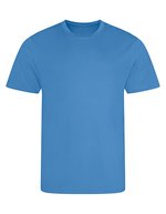 Just Cool Kurzarm-T-Shirt mit UV-Schutz für Kinder, Jade 9/11 (L), JC001J – Fiordaliso Blu