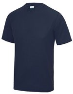 Just Cool Kurzarm-T-Shirt mit UV-Schutz für Kinder, Jade 9/11 (L), JC001J – Oxford Blu navy