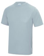 Just Cool Kurzarm-T-Shirt mit UV-Schutz für Kinder, Jade 9/11 (L), JC001J – Azzurro cielo