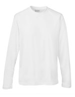 Just Cool Langarm T-Shirt mit UV-Schutz 40+ – Arctic White
